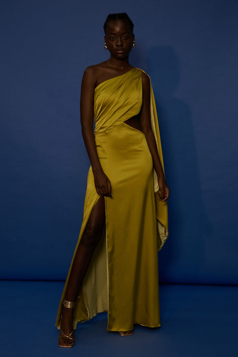 Vestido Azalea Limón Cítrico